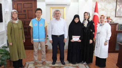 Depremzede kız, sığındığı Muğla'da 6 ayda hafız oldu