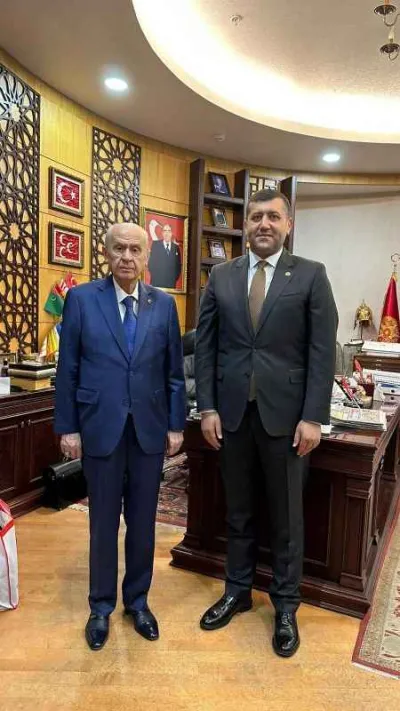 Baki Ersoy’dan Devlet Bahçeli’ye ziyaret