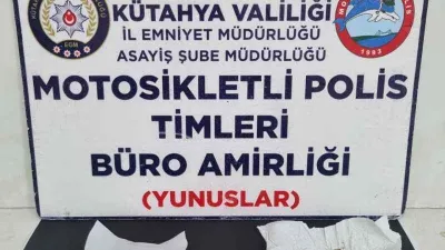 Kütahya’da Yunus Timlerince bir araçta uyuşturucu ele geçirildi