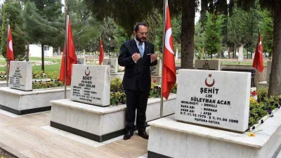 MHP İl Başkanı Yılmaz’dan şehit Kemal Özek ve silah arkadaşları için taziye mesajı