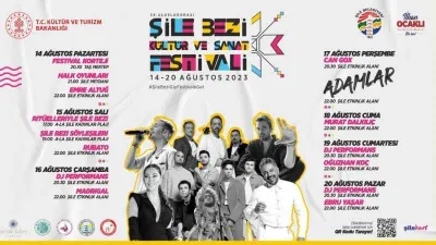 34'üncü Uluslararası Şile Bezi ve Kültür Festivali başlıyor