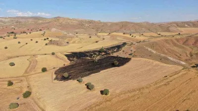 Çocukların ateşle oyunu pahalıya mal oldu, 50 dönüm buğday tarlası kül oldu