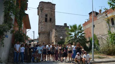 Londra’dan gelen öğrenciler Koçarlı tarihini inceledi