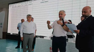 Kuyucak'ta TOKİ kuraları çekildi