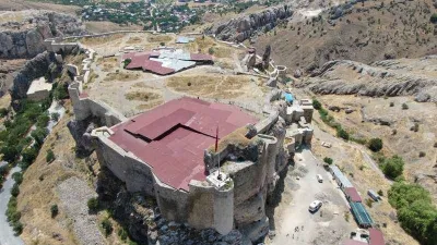5 bin yıllık Harput Kalesi'nde restorasyon