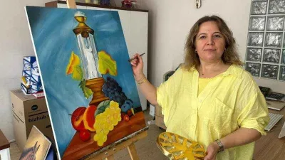 Hem muhasebeci, hem ressam