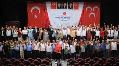 Denizli MHP'de demokrasi şöleni başladı