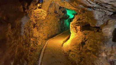 Yaz aylarının serinleten mağarası şifa dağıtıyor