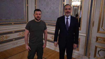 Bakan Fidan, Ukrayna Devlet Başkanı Zelenskiy ile görüştü