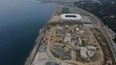 Trabzon Şehir Hastanesi inşaatı sürüyor