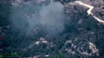 Milas'taki orman yangını söndürüldü