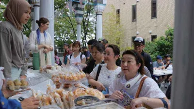 Japonya'da Türk Devletleri Yemek ve Kültür Festivaline yoğun ilgi