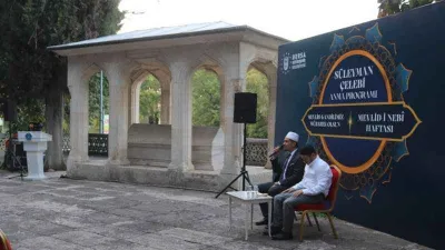 Mevlid’in yazarı kabri başında anıldı