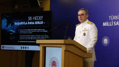 Hava harekatları sonucu 58 hedef başarıyla imha edildi