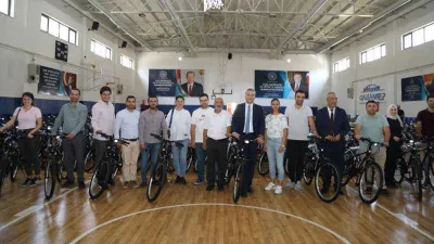 Gaziantep Büyükşehirden 40 bin öğretmene bisiklet