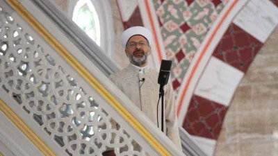Diyanet İşleri Başkanı Erbaş: “İsrail, Gazze’yi dünyanın en büyük açık hava hapishanesine dönüştürdü”