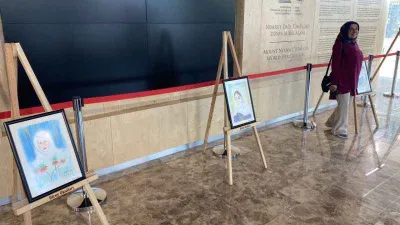 Adıyaman'ın yüz yıllık kıyafet tarihi tuvale aktarıldı