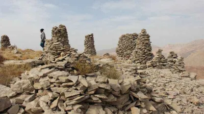 Pancar işçileri 2 bin metre yüksekte kült alanı keşfetti