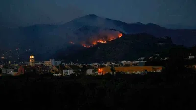 İspanya'da orman yangını: Bin 400 hektarlık alan kül oldu