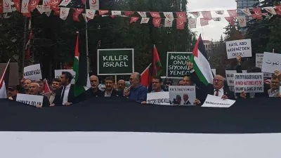 ABD’li Bakan Blinken’e Filistin protestosu