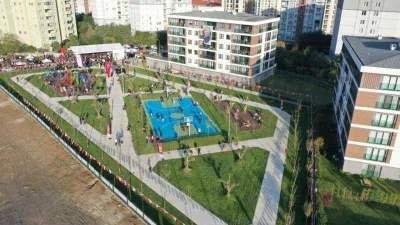 Beylikdüzü’nde 47 saatte tamamlanan park, Guiness rekorlar kitabına girmeyi hedefliyor