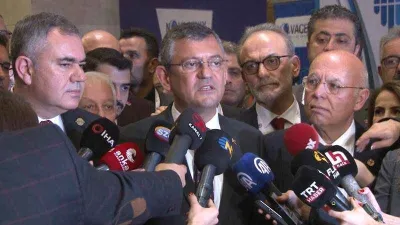 CHP lideri Özel: 
