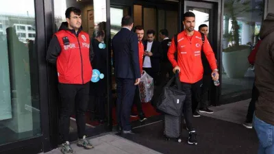 A Milli Futbol Takımı yurda döndü