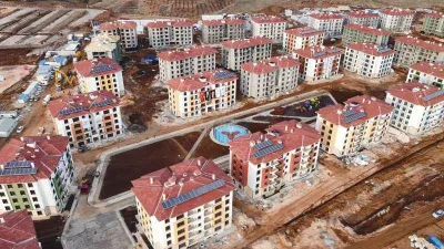 Kalıcı deprem konutlarında teslim öncesi son rötuşlar 