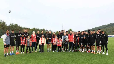 Beşiktaş, özel misafirlerini ağırladı