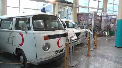 Bakan Koca, Bursa Ambulans Müzesi'ni paylaştı