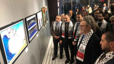 Beyoğlu’nda “Filistin, Daima” sergisi sanatseverlerİ bekliyor