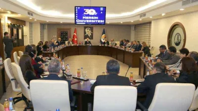 YÖK Başkanı Özvar, MEÜ Senato Toplantısına katıldı