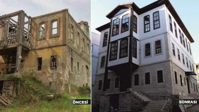 Restore edilen tarihi konak kültürün hizmetinde