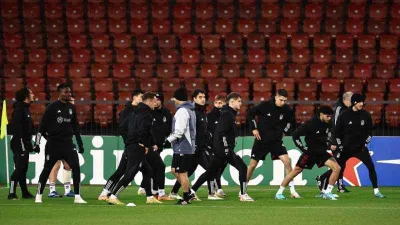 Beşiktaş, Lugano maçı hazırlıklarını tamamladı