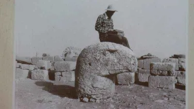 Alman arkeoloğun fotoğraf arşivi Türkiye'ye teslim edildi