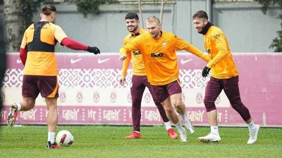 Galatasaray, derbi hazırlıklarına devam etti