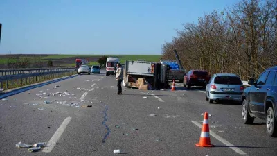 Edirne-İstanbul TEM Otoyolu kısmen trafiğe kapatıldı