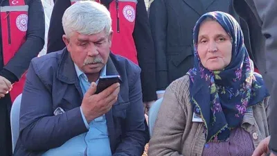 Cumhurbaşkanı Erdoğan şehit ailesinin acısını paylaştı