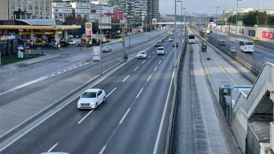 İstanbul'da trafik yüzde 1'e düştü