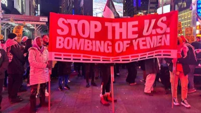 ABD'de Yemen’e gerçekleştirilen saldırılara tepki 