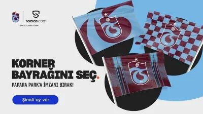 Korner bayrağı tasarımına Trabzonsporlu taraftarlar karar verecek