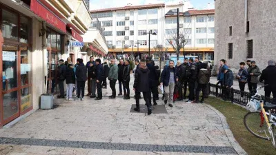 Sivassporluların Passolig kuyruğu