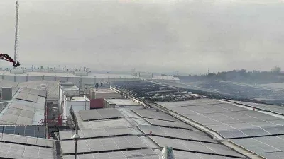 Osmaniye'de tekstil fabrikasında yangın