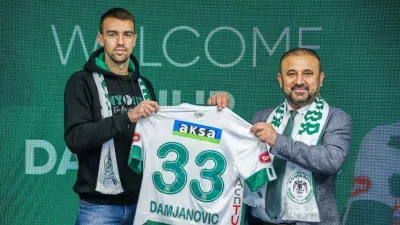 Flip Damjanovic, Konyaspor kadrosuna katıldı