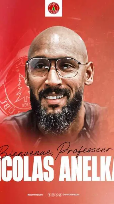 Ümraniyespor’un yeni CEO’su Nicolas Anelka