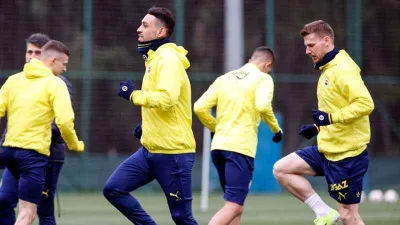 Fenerbahçe, MKE Ankaragücü maçı hazırlıklarını sürdürdü