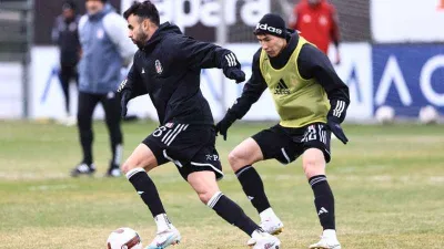 Beşiktaş, Trabzonspor maçı hazırlıklarına devam etti 