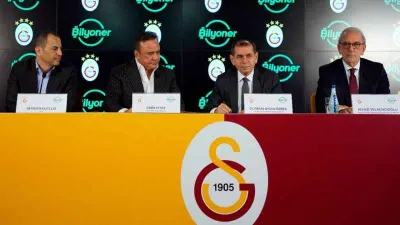 Bilyoner, Galatasaray'ın forma sol kol sponsoru oldu