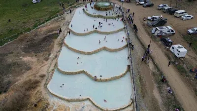 Pamukkale değil Bursa...