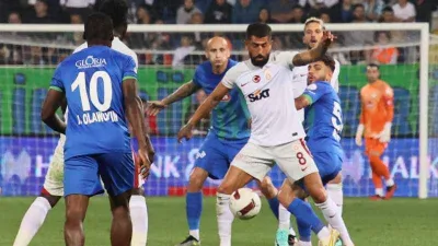 Galatasaray ile Çaykur Rizespor 44. randevuda